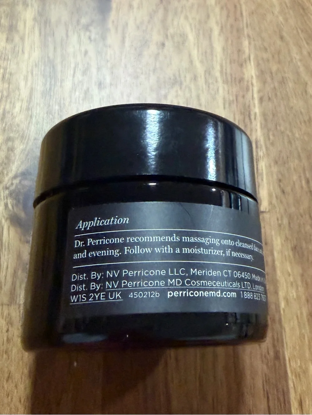Perricone MD Nutritive Cleanser, Acyl-Glutathione and Eye Lid Serum, with pump